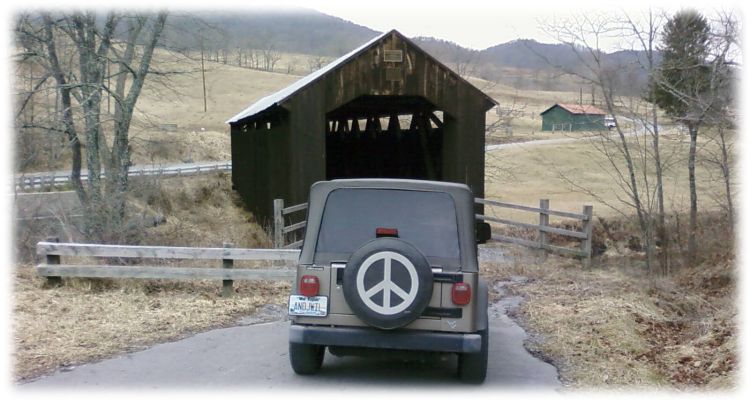 Locust Creek Covered Bridge, Pocahontas County, WV